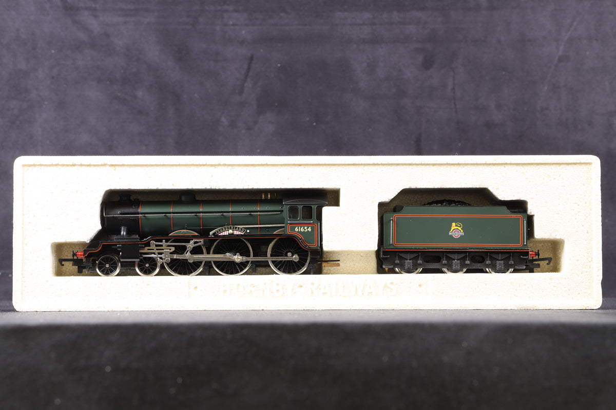 Hornby Top Link OO R2038B Class B17/4 &#39;61654&#39; &#39;Sunderland&#39; BR Lined E/C, Ltd Ed 129/ 250