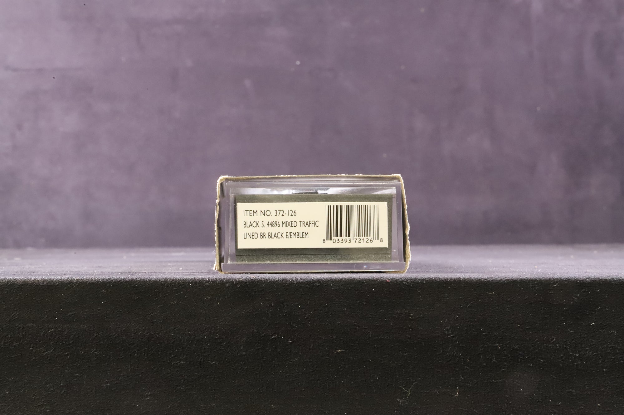 Graham Farish N 372-126 Black 5 '44896' BR Lined Black BR E/C