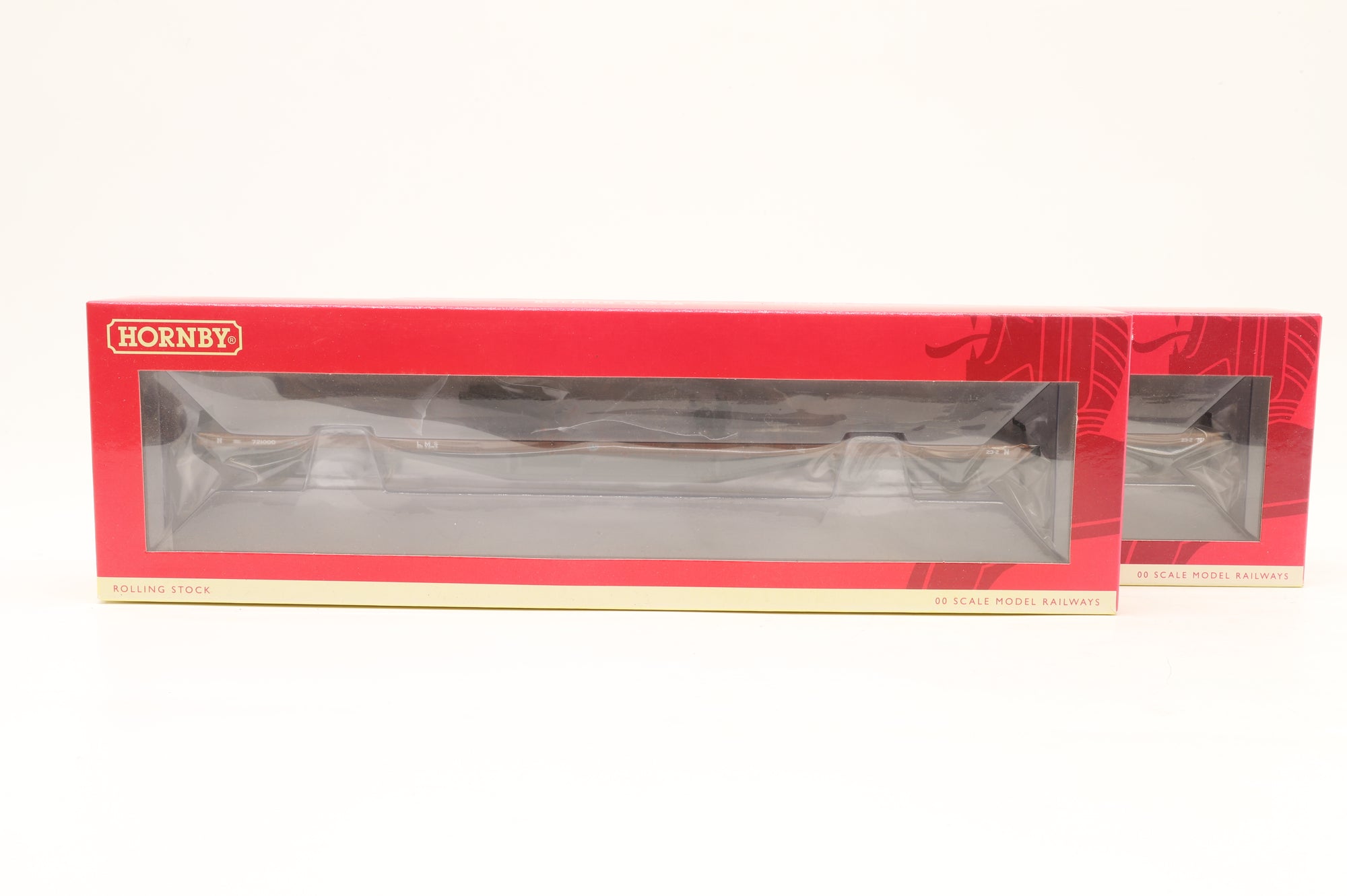 Hornby OO R60202 x2 Rake of 2 LMS 'Salmon' Bogie Wagons