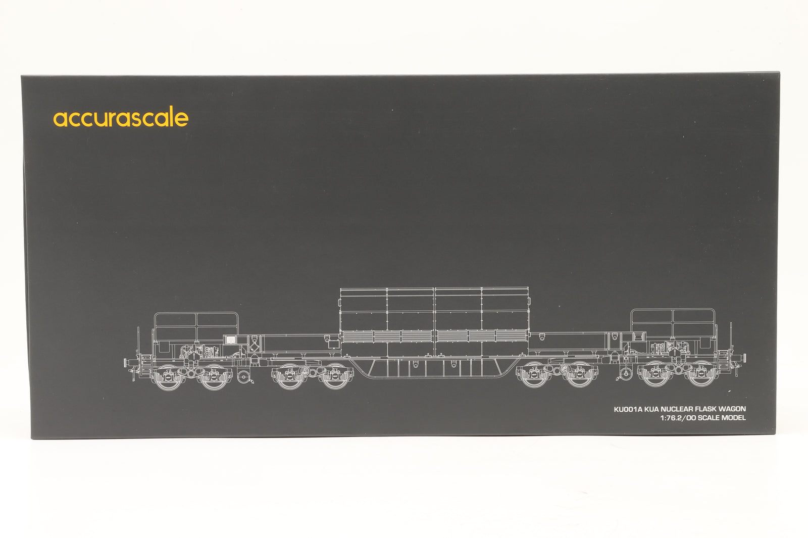 Accurascale OO ACC2400-KUA KU001A KUA Nuclear Flask Wagon Pack