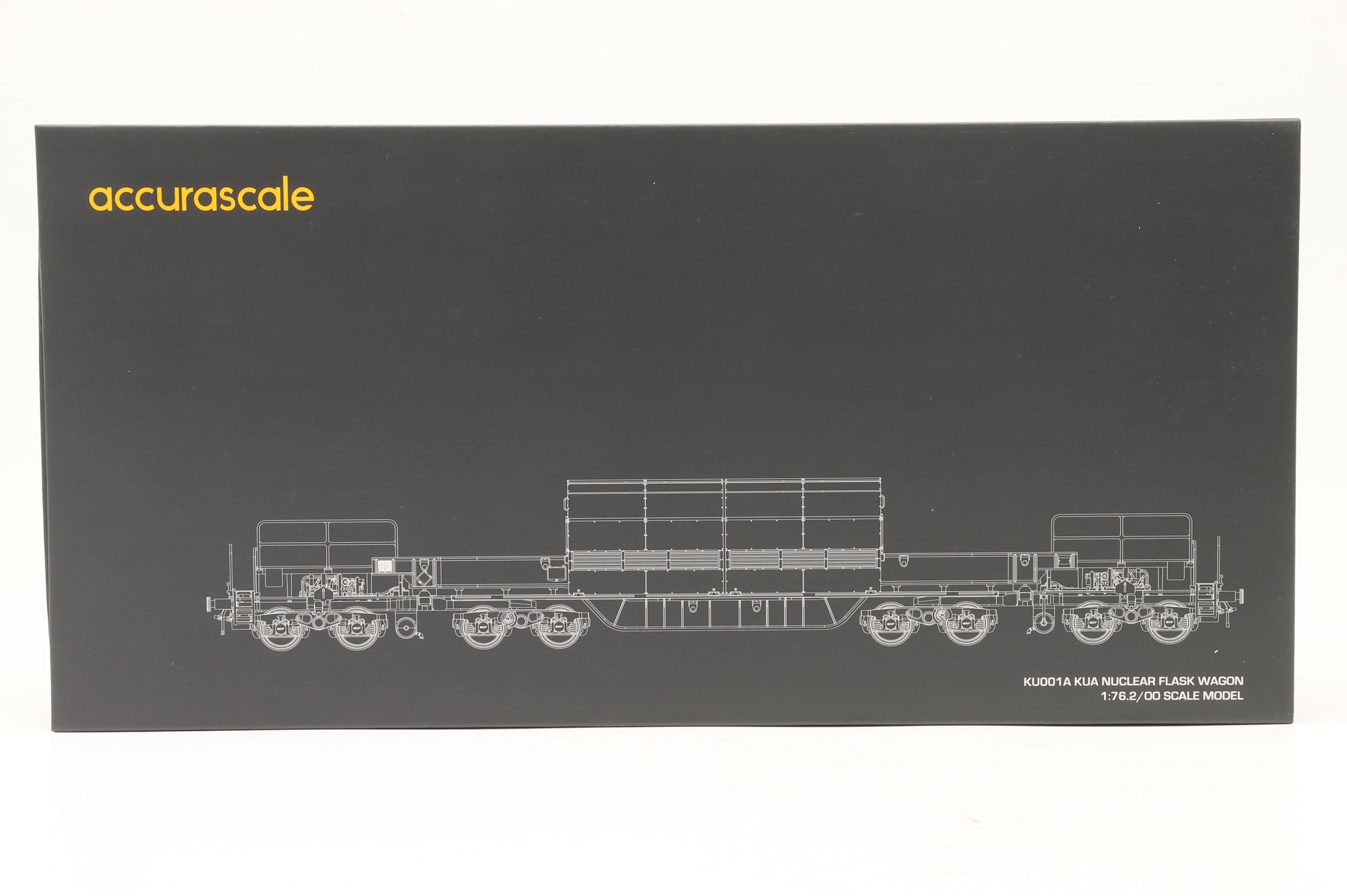 Accurascale OO ACC2400-KUA KU001A KUA Nuclear Flask Wagon Pack
