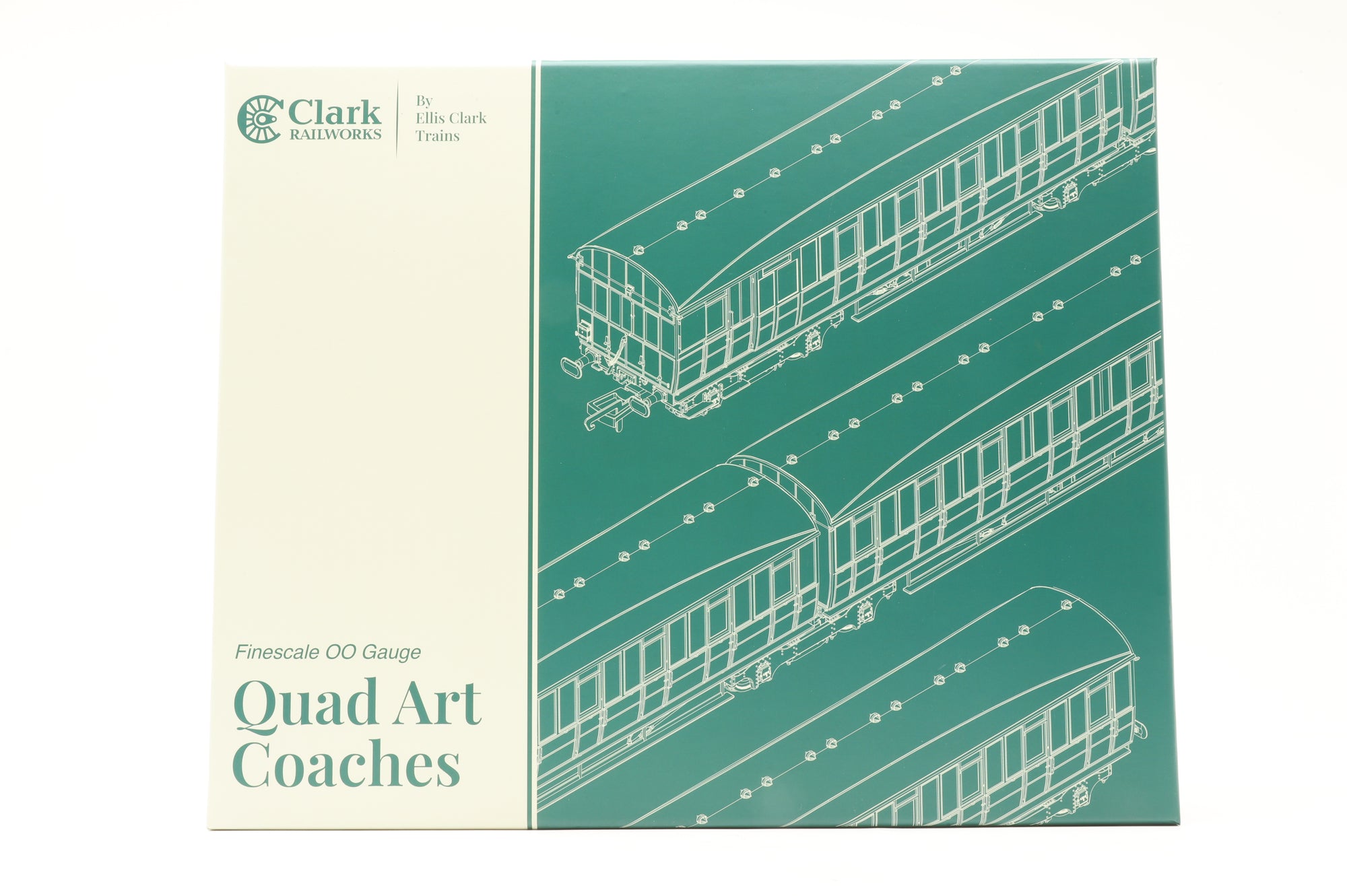 Clark Railworks OO C2001B Quad Art Set No.74B LNER Teak