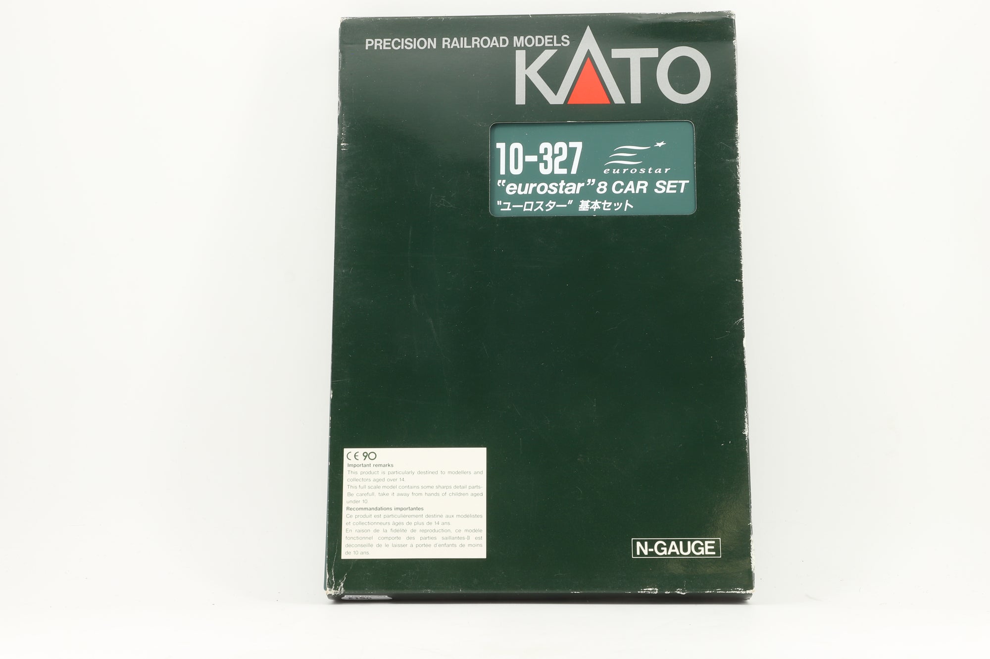 Kato N 10-327 Class 373 Eurostar 8 Car Train Pack