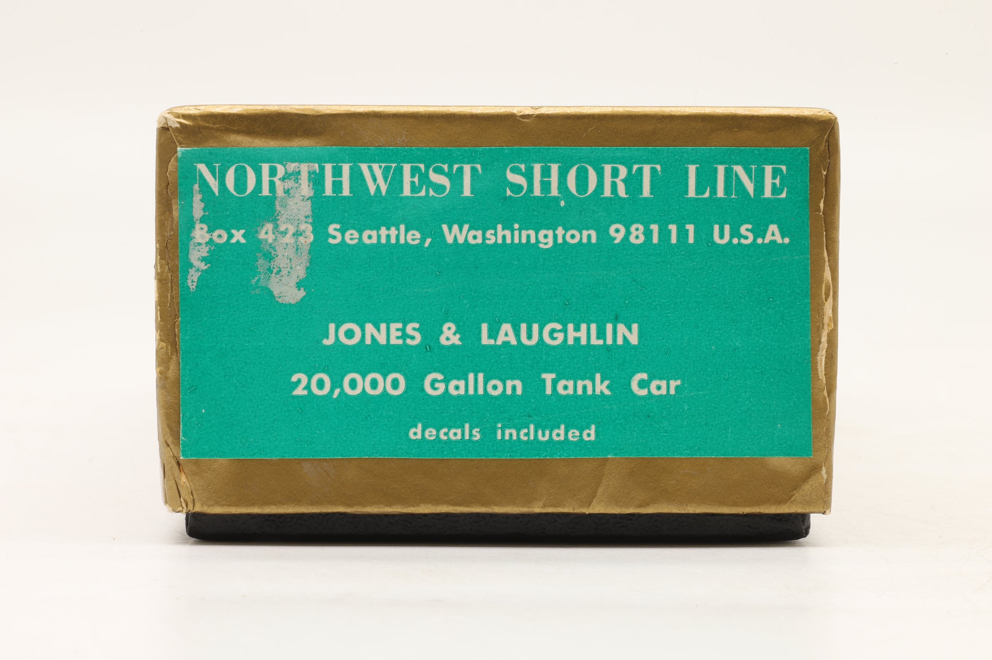 North West Short Line HO Brass Jones & Laughlin 20,000 Gallon Tank Car Custom Painted