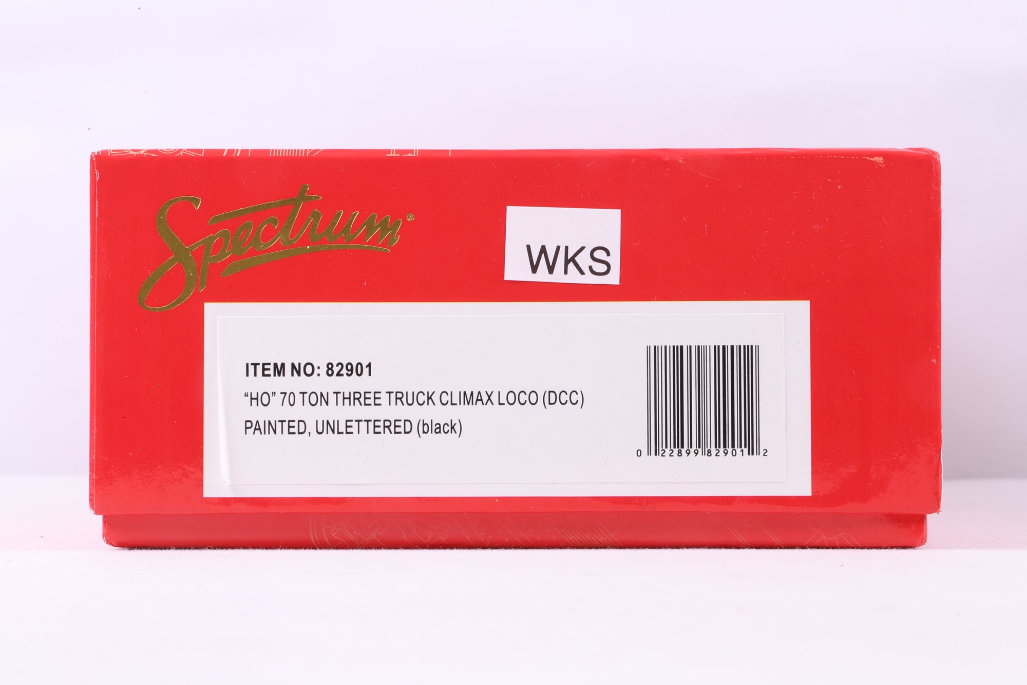 Spectrum HO 82901 70 Ton 3 Truck Climax Painted Unlettered Non Runner