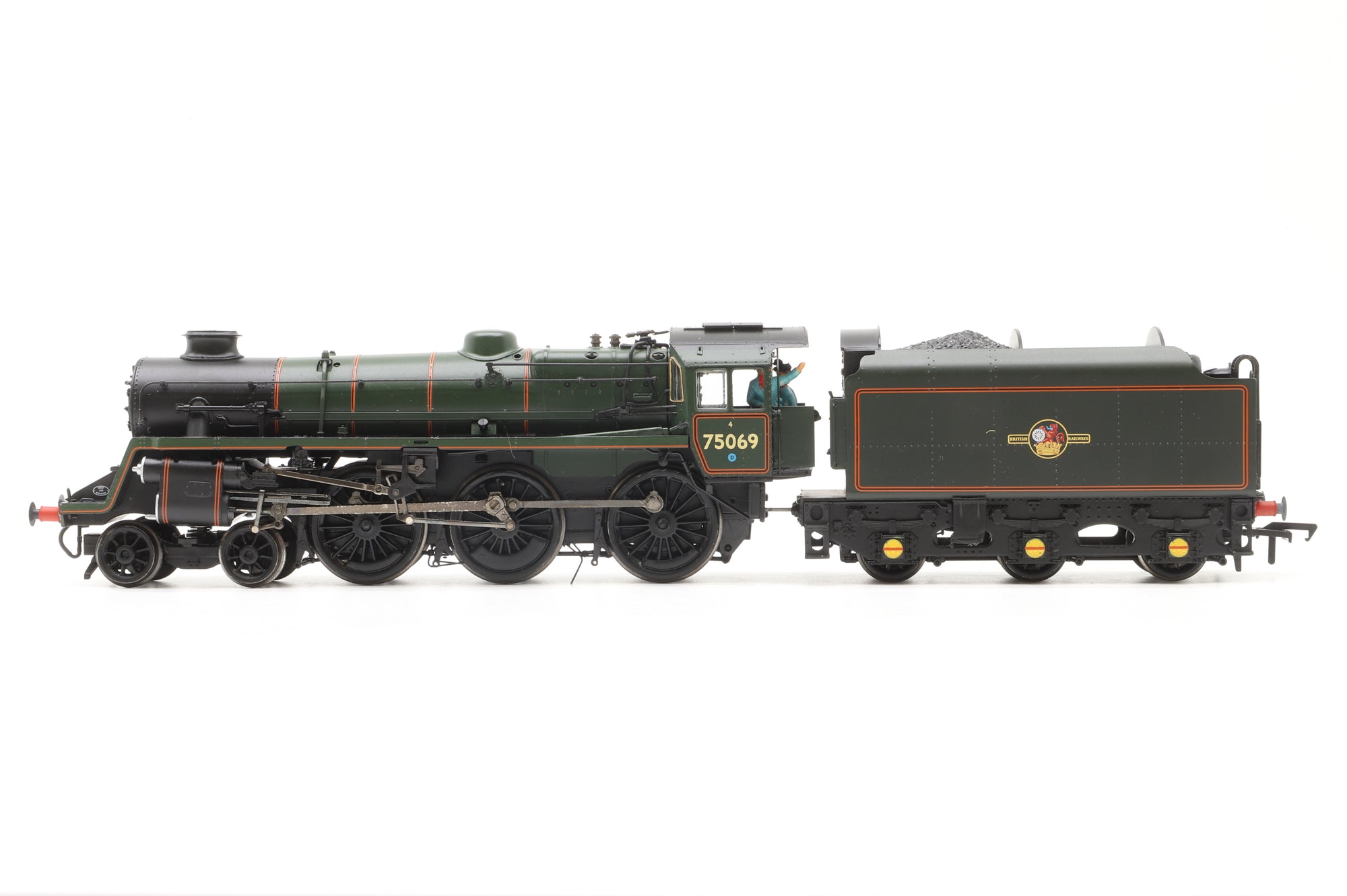 WORKSHOP Bachmann OO 31-116 Standard Class 4MT '75069' BR1B Tender BR Lined Green Late Crest Preserved