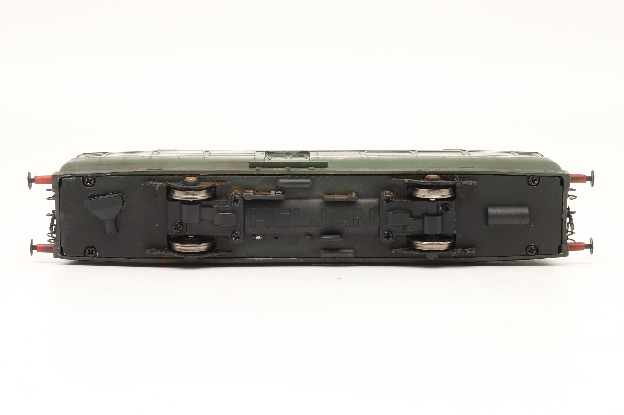 WORKSHOP Heljan OO 8702 W&M Railbus E79963 in BR Green w/ SYPs – Weathered