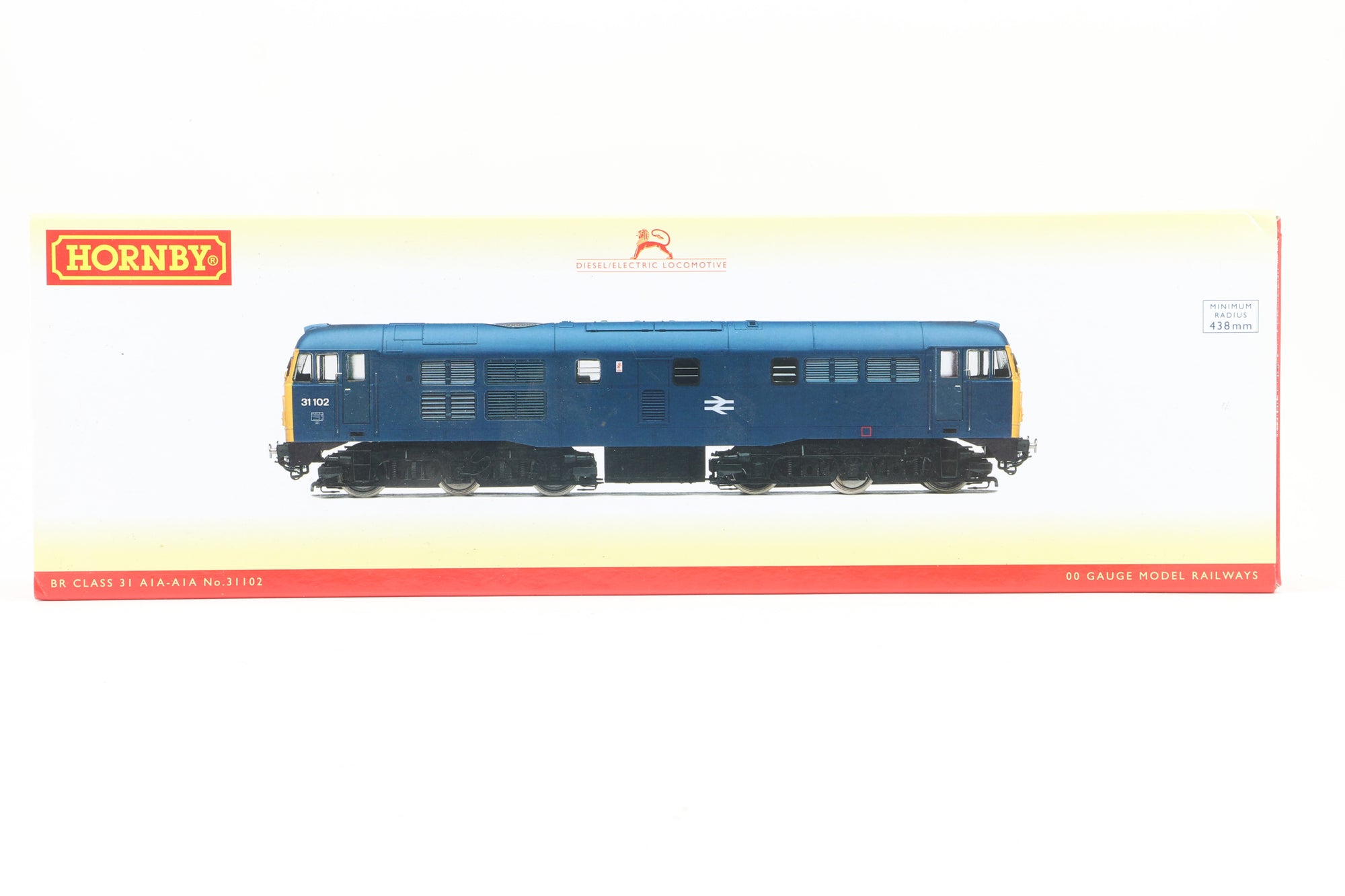 Hornby OO R3746 BR AIA-AIA Class 31 '31102', Weathered, DCC Sound