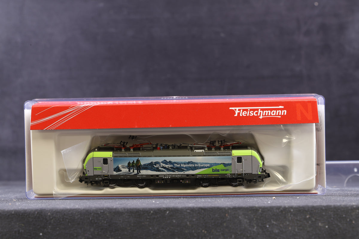 Fleischmann N 7570010 BLS Cargo Re475 425-5 Electric Locomotive, DCC Fitted