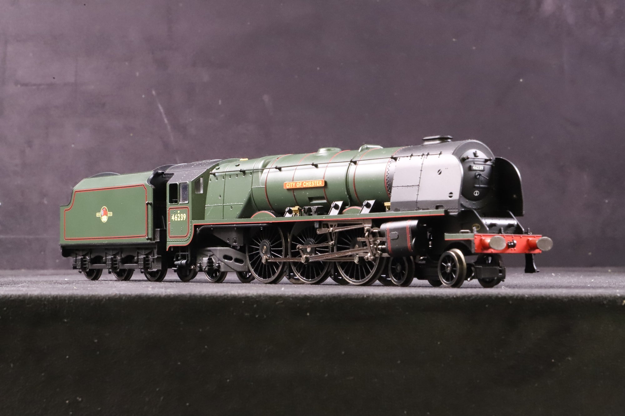Hornby OO R2312 Dutchess Class 46239 'City of Chester' in Lined BR Green w/ Late Crests