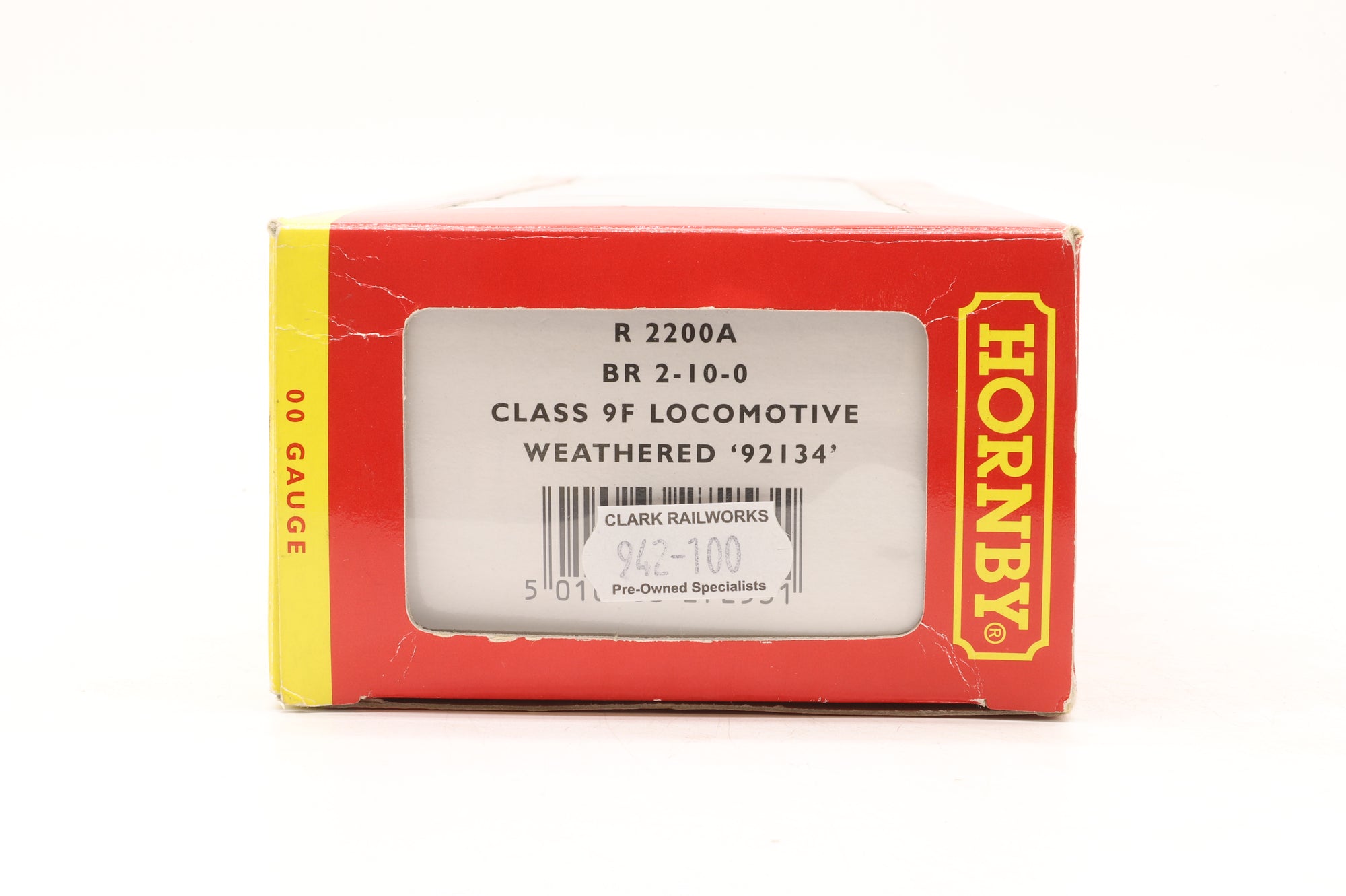 Hornby OO R2200A Class 9F '92134' BR Black L/C Weathered