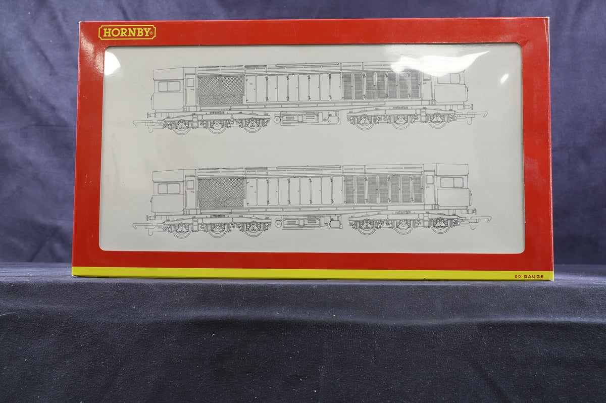 Hornby OO R2411 EWS Co-Co Diesel Electric Class 58 &#39;58024 &amp; 58037&#39; Weathered Edition