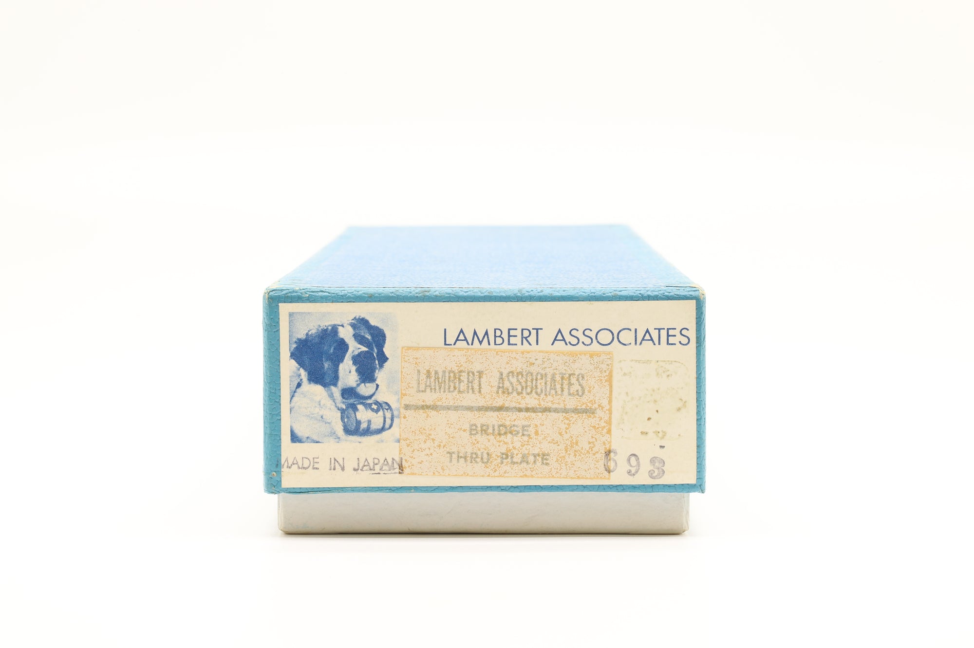 Lambert Associates HO Brass Bridge Thru Plate 693 Painted