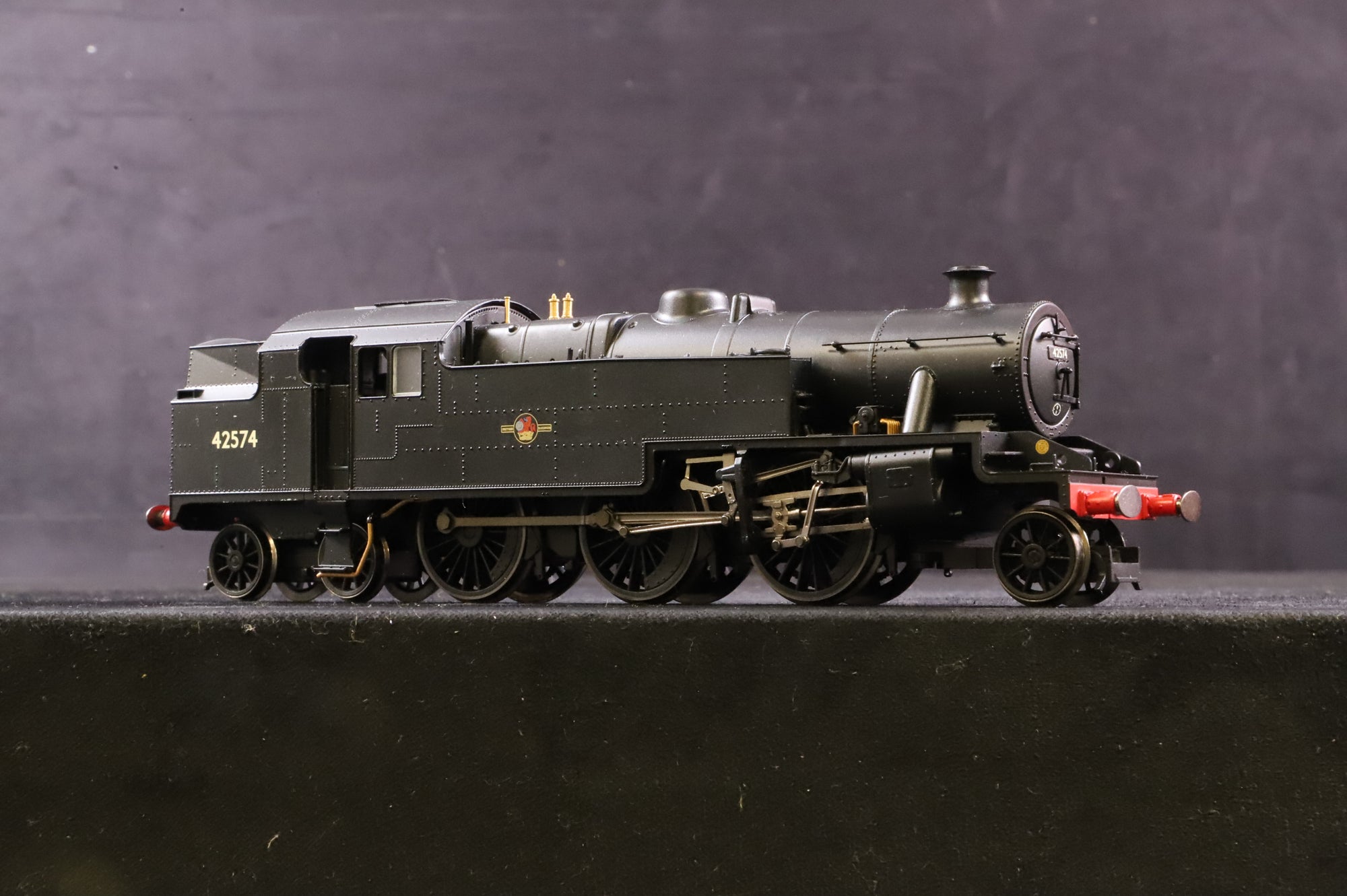 Hornby OO Stanier 4P '42574' BR Black L/C Renumbered DCC Fitted