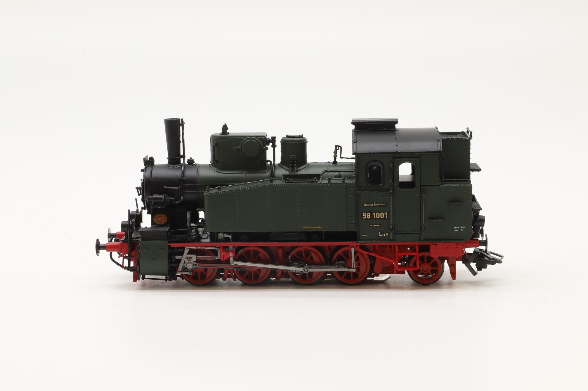 Brawa HO 40561 BR 98.10 Steam Locomotive DRG DCC Sound 3 Rail