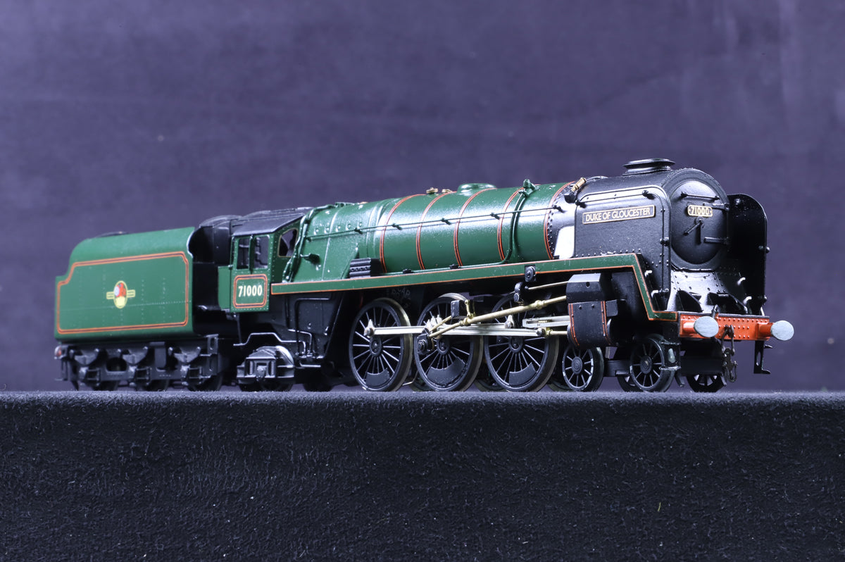 DJH OO Kit Built BR Standard Class 8 71000 &#39;Duke of Gloucester&#39; in BR Lined Green w/ Late Crests