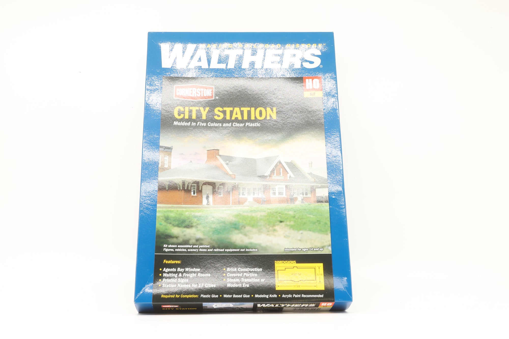Walthers HO 933-2904 City Station Unstarted Kit