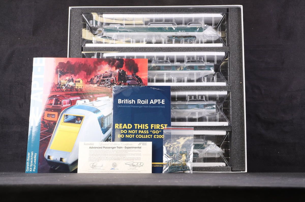 Rapido OO 13501 APT-E Silver/ Blue Livery, Ltd Ed 249/2000, DCC Sound