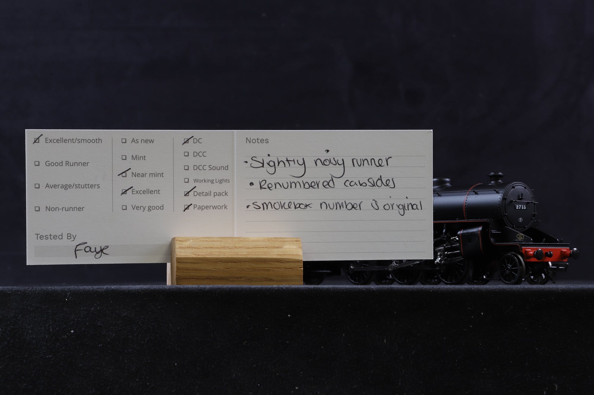 Bachmann OO 32-178 Crab '2718' LMS Lined Black Renumbered