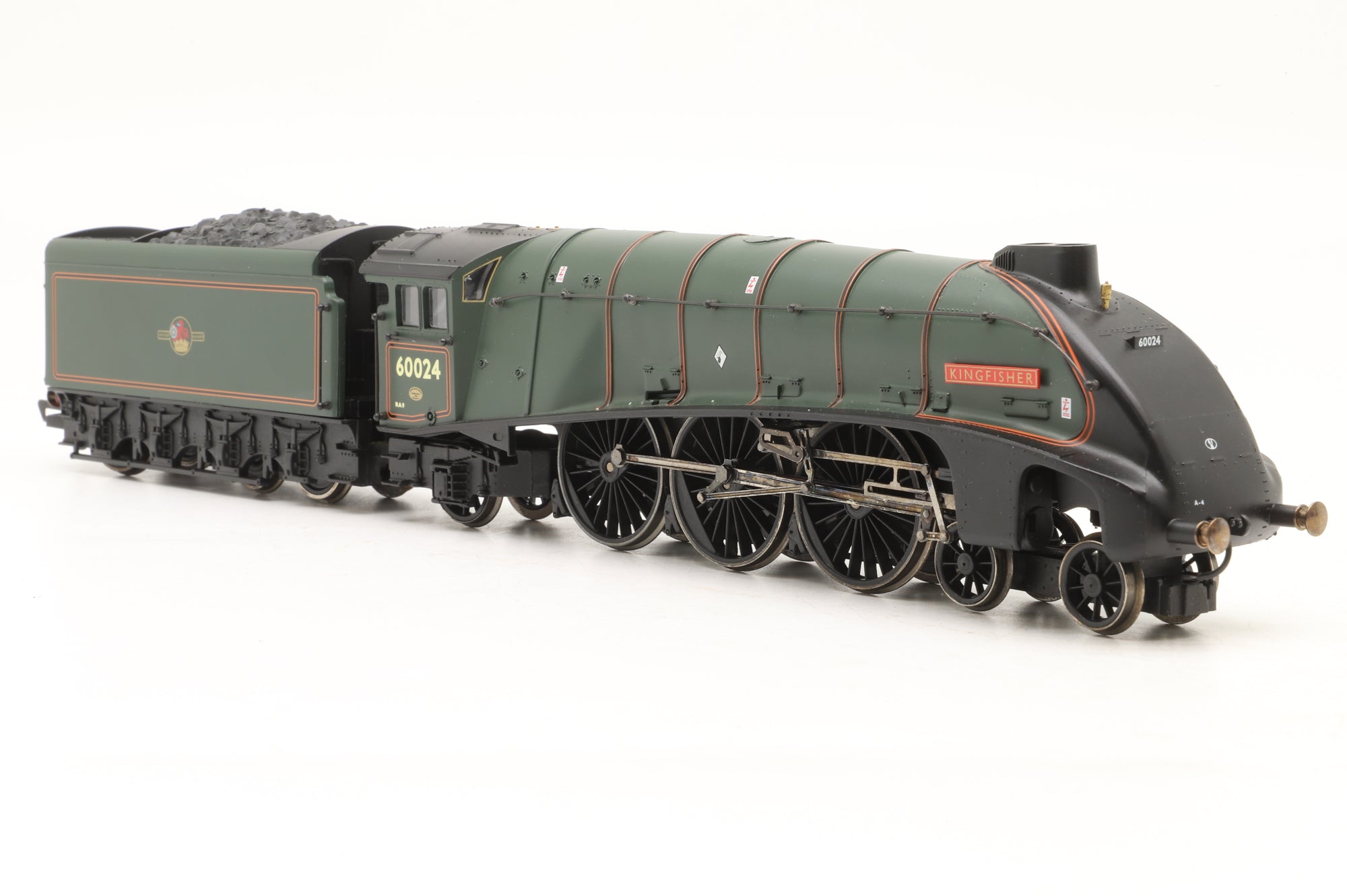 WORKSHOP Hornby OO R2203 Class A4 '60024' 'Kingfisher' BR Lined Green Non Runner