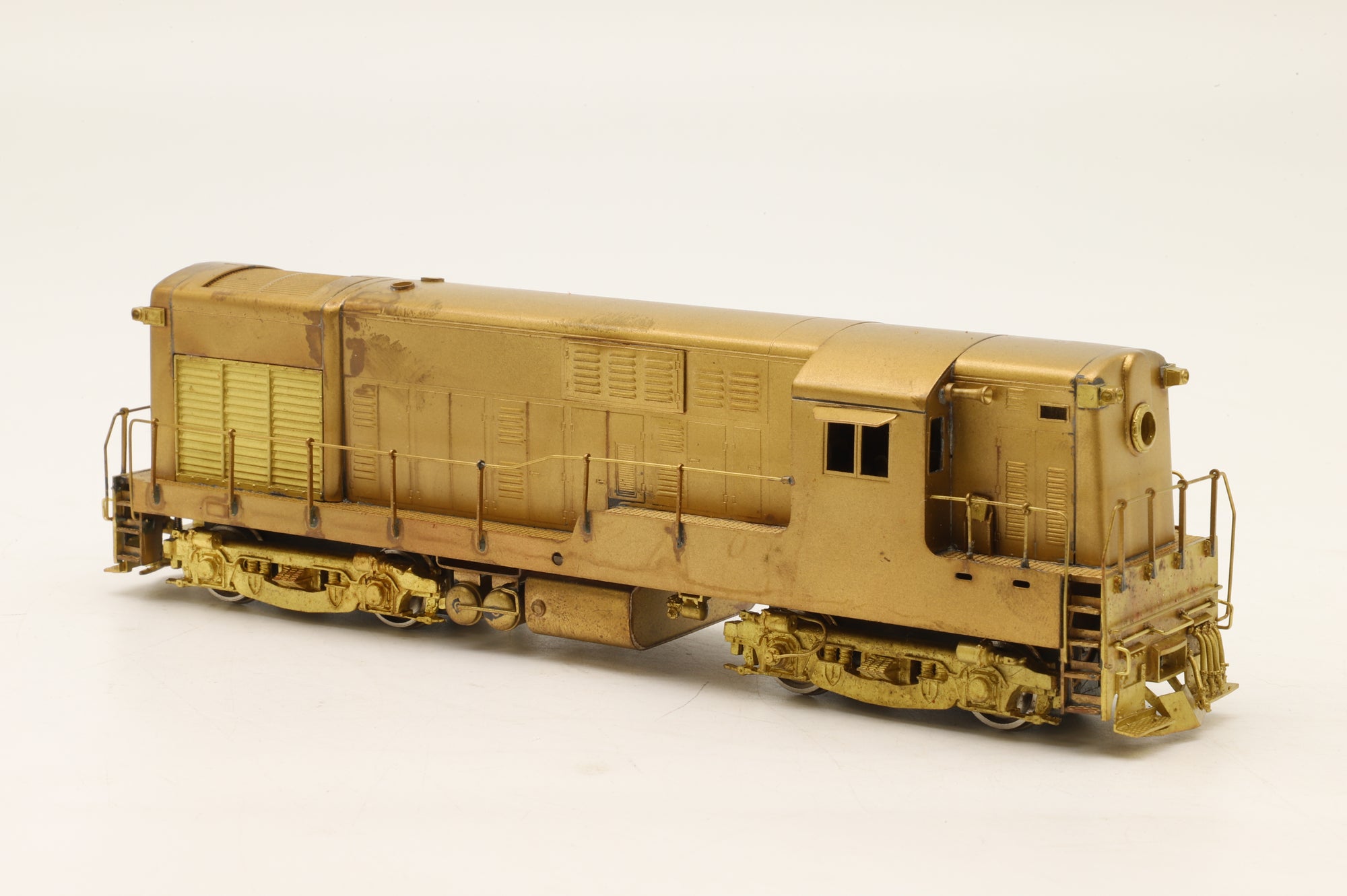 WORKSHOP Key Imports HO Brass H-16-44 Square Cab Unpainted Non Runner