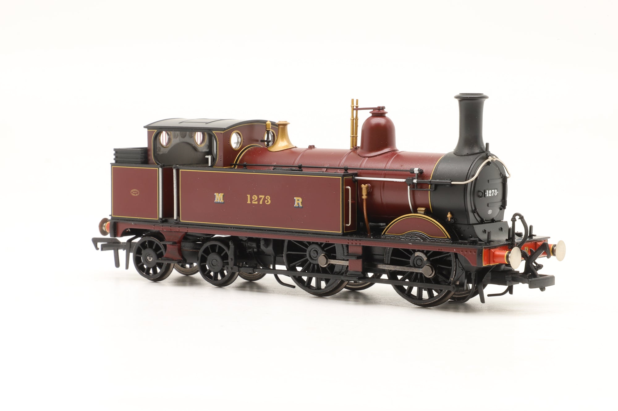 Bachmann OO 31-740 Class 1532 Johnson 1P 0-4-4T Midland Railway Crimson Lake