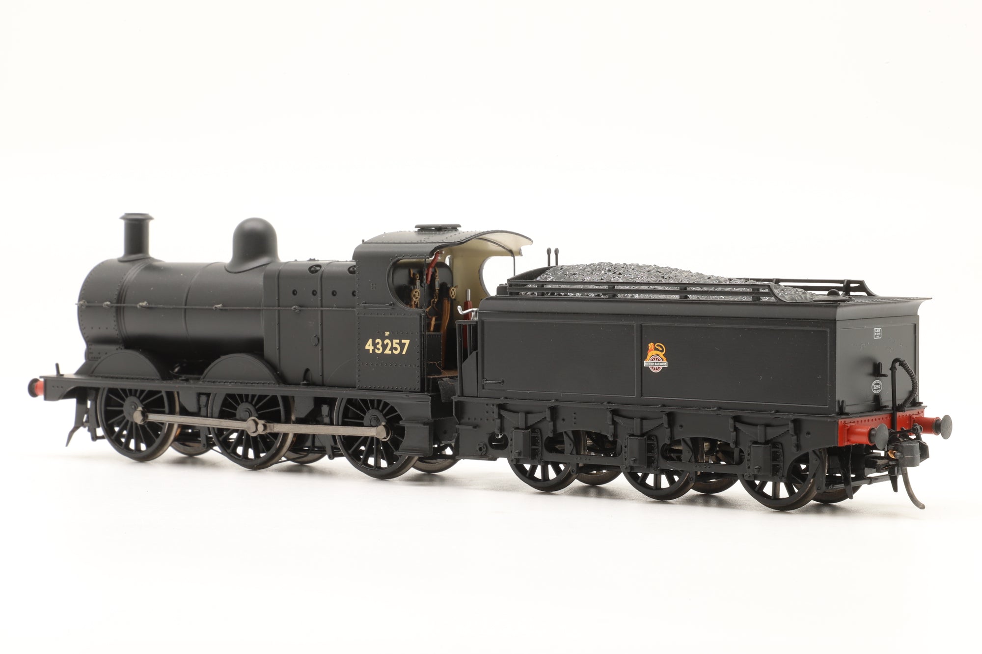 Bachmann OO 31-626A Class 3F 0-6-0 '43257' BR Black E/C DCC Fitted
