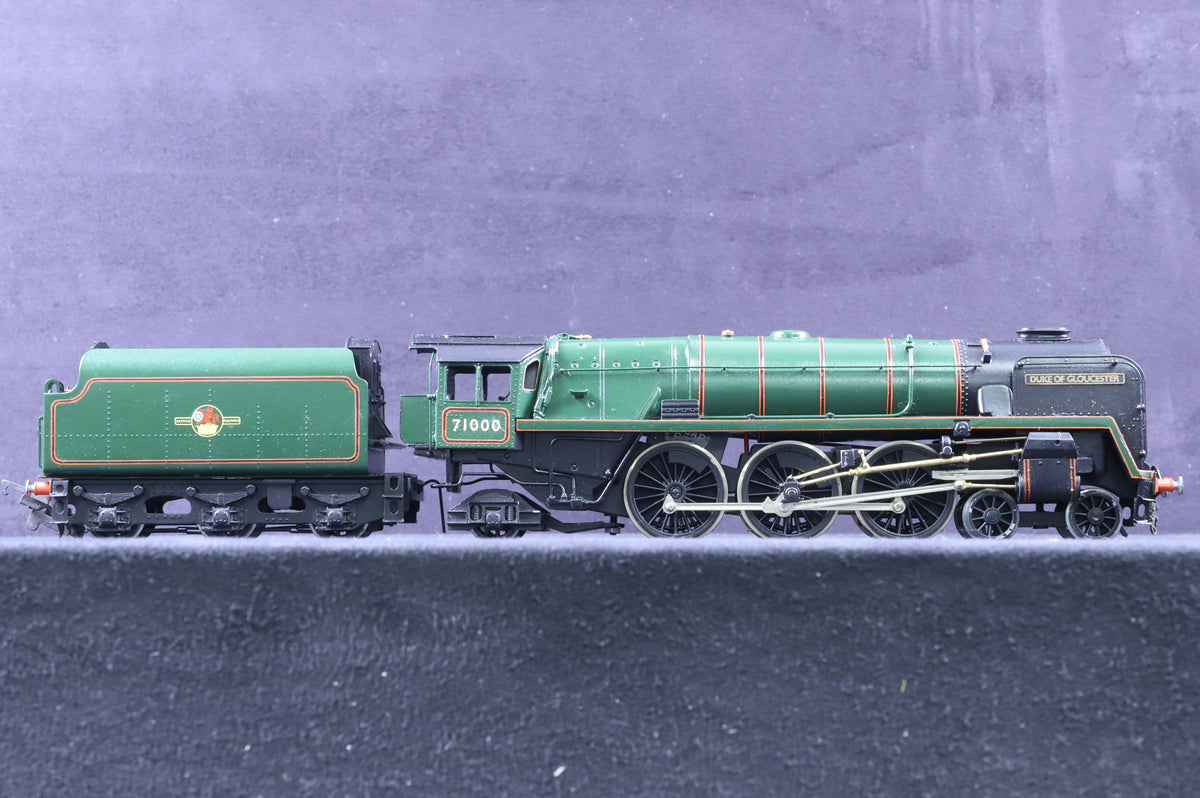 DJH OO Kit Built BR Standard Class 8 71000 &#39;Duke of Gloucester&#39; in BR Lined Green w/ Late Crests