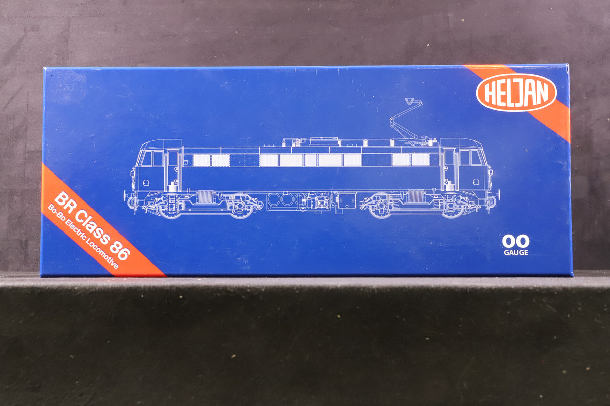Heljan OO 8643 Class 86 86426/E3195 in BR Blue w/ Aluminium Early Crests