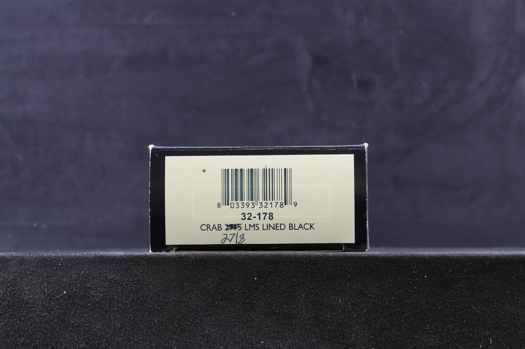 Bachmann OO 32-178 Crab '2718' LMS Lined Black Renumbered