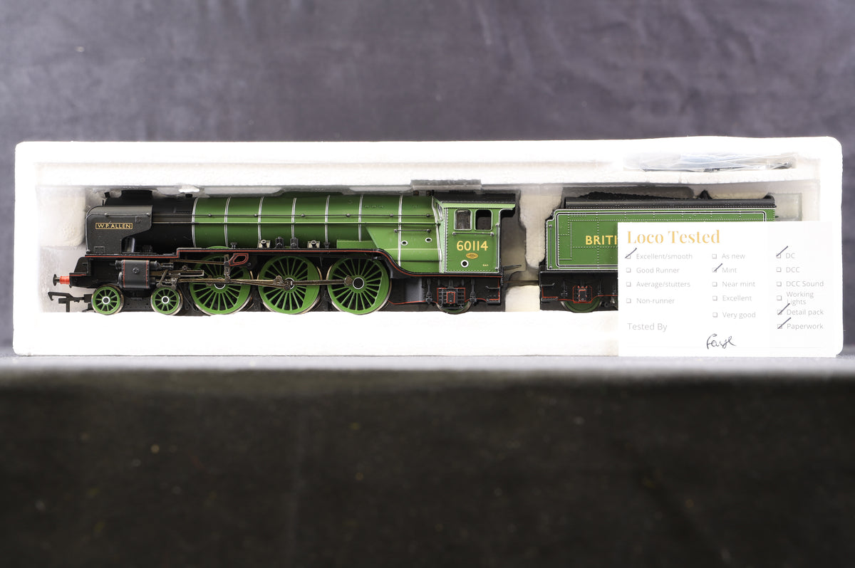 Bachmann OO 32-554 Class A1 &#39;60114&#39; &#39;W.P.Allen&#39; Doncaster Green British Railways