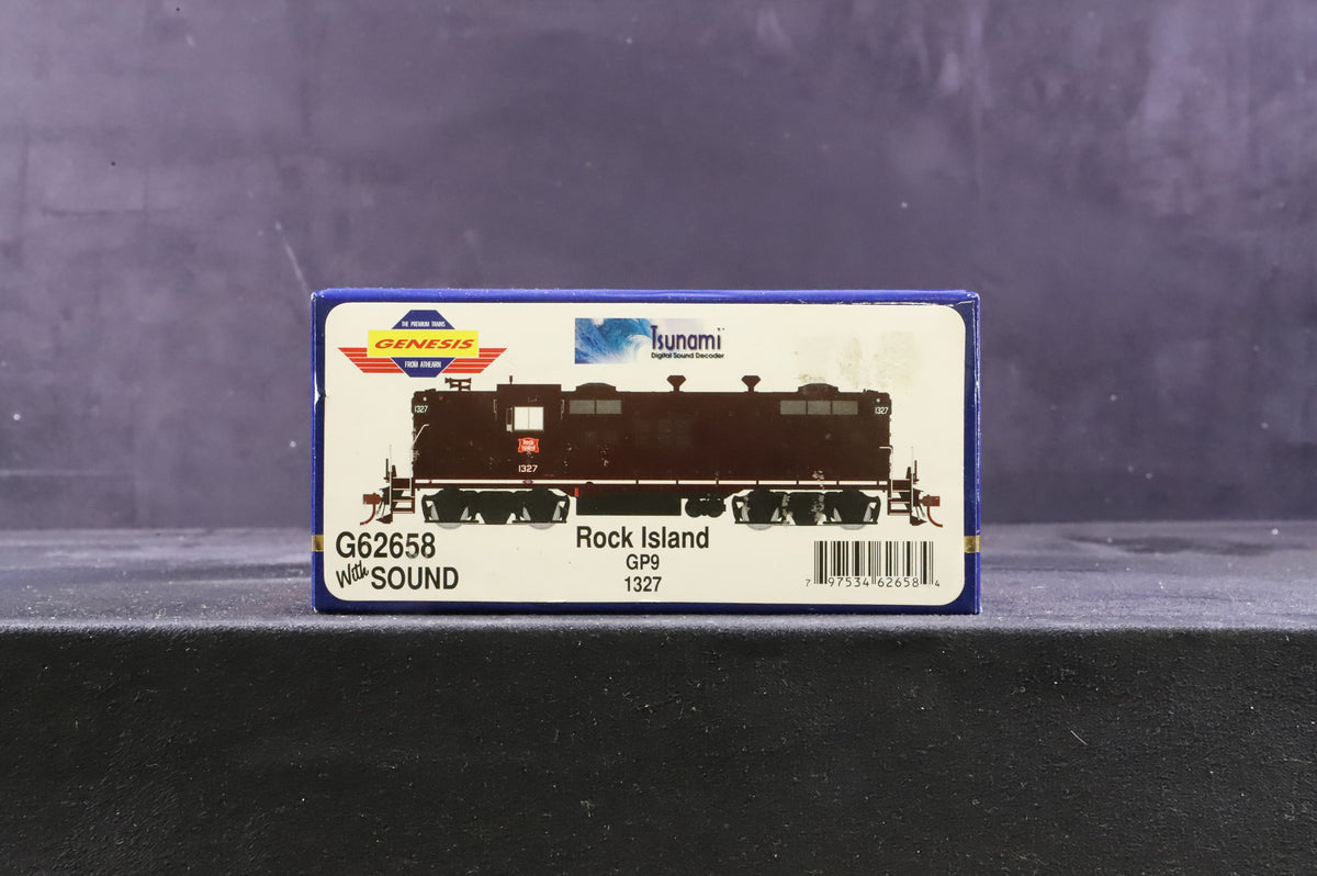 Genesis HO G62658 GP9 No.1327 in Rock Island Livery - DCC Sound