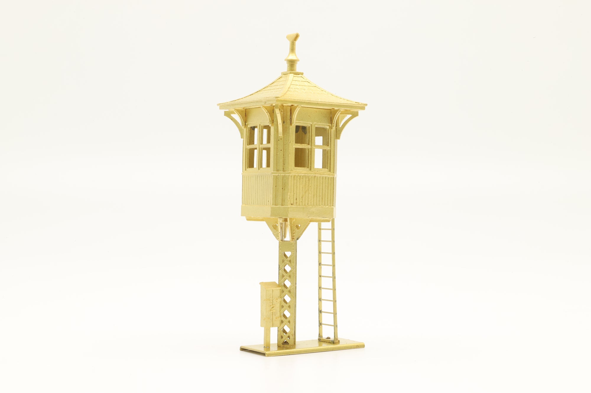 Overland Models/M.S Models HO OMI-3116 Lackawanna Elevated Crossing Shanty, Unpainted Brass