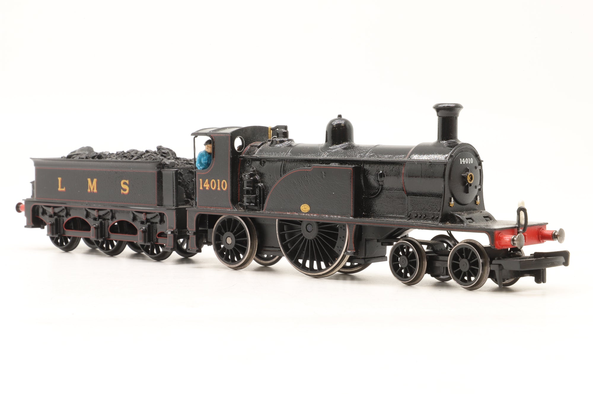 Repainted Hornby OO LMS Caledonian Single '14010'