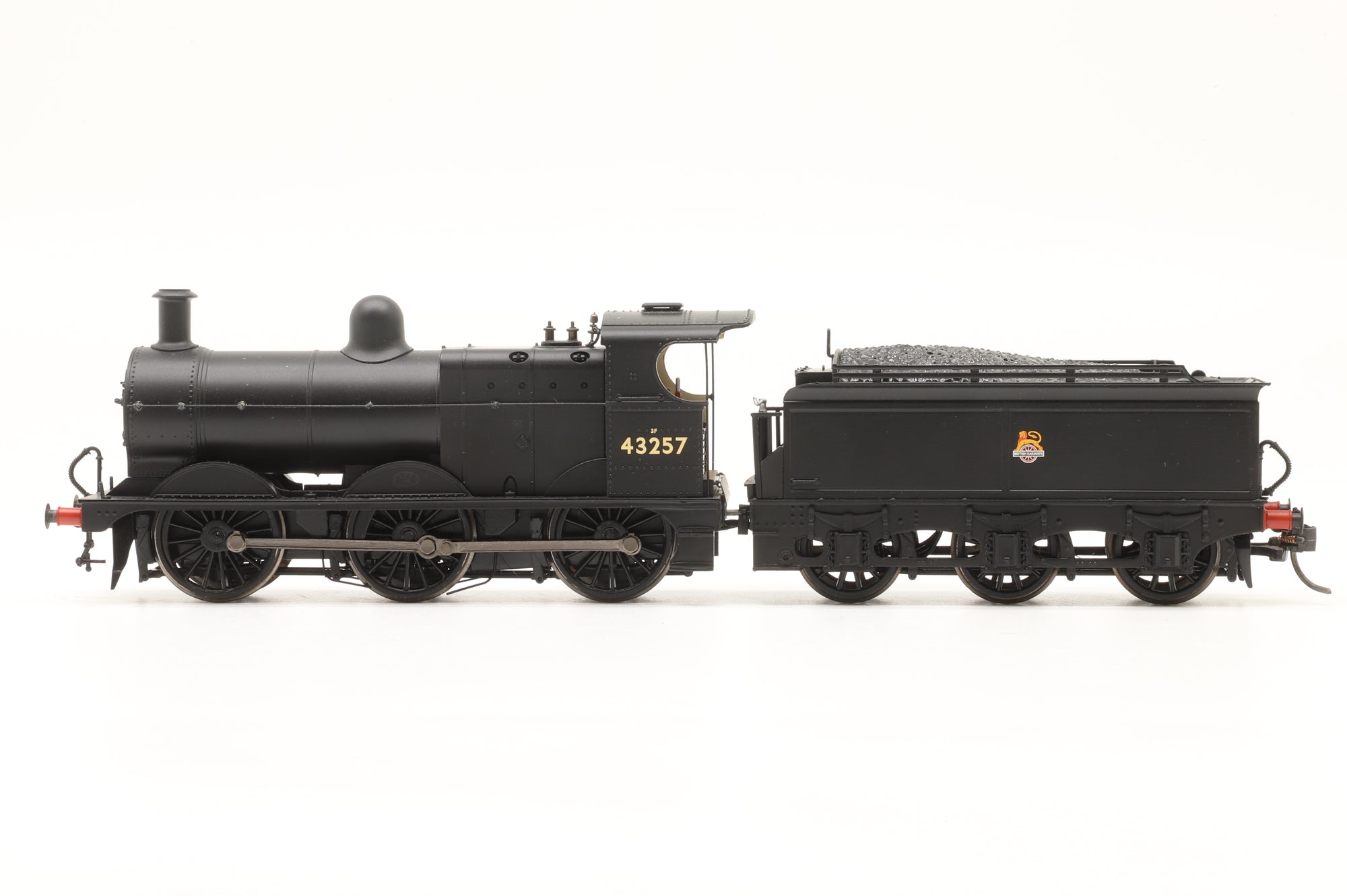 Bachmann OO 31-626A Class 3F 0-6-0 '43257' BR Black E/C DCC Fitted