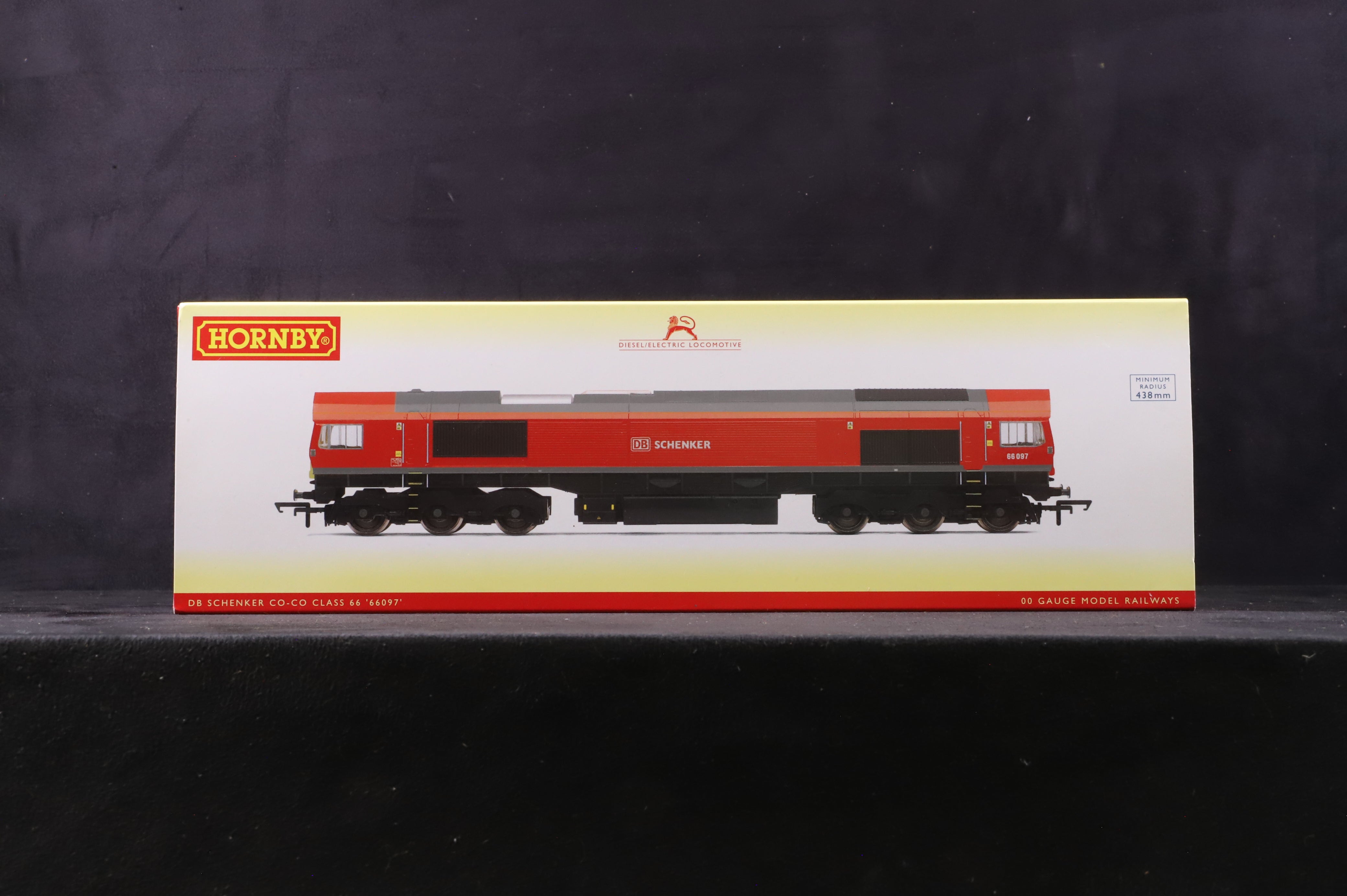 Hornby OO R3778 Class 66 in DB Schenker Livery - Clark Railworks