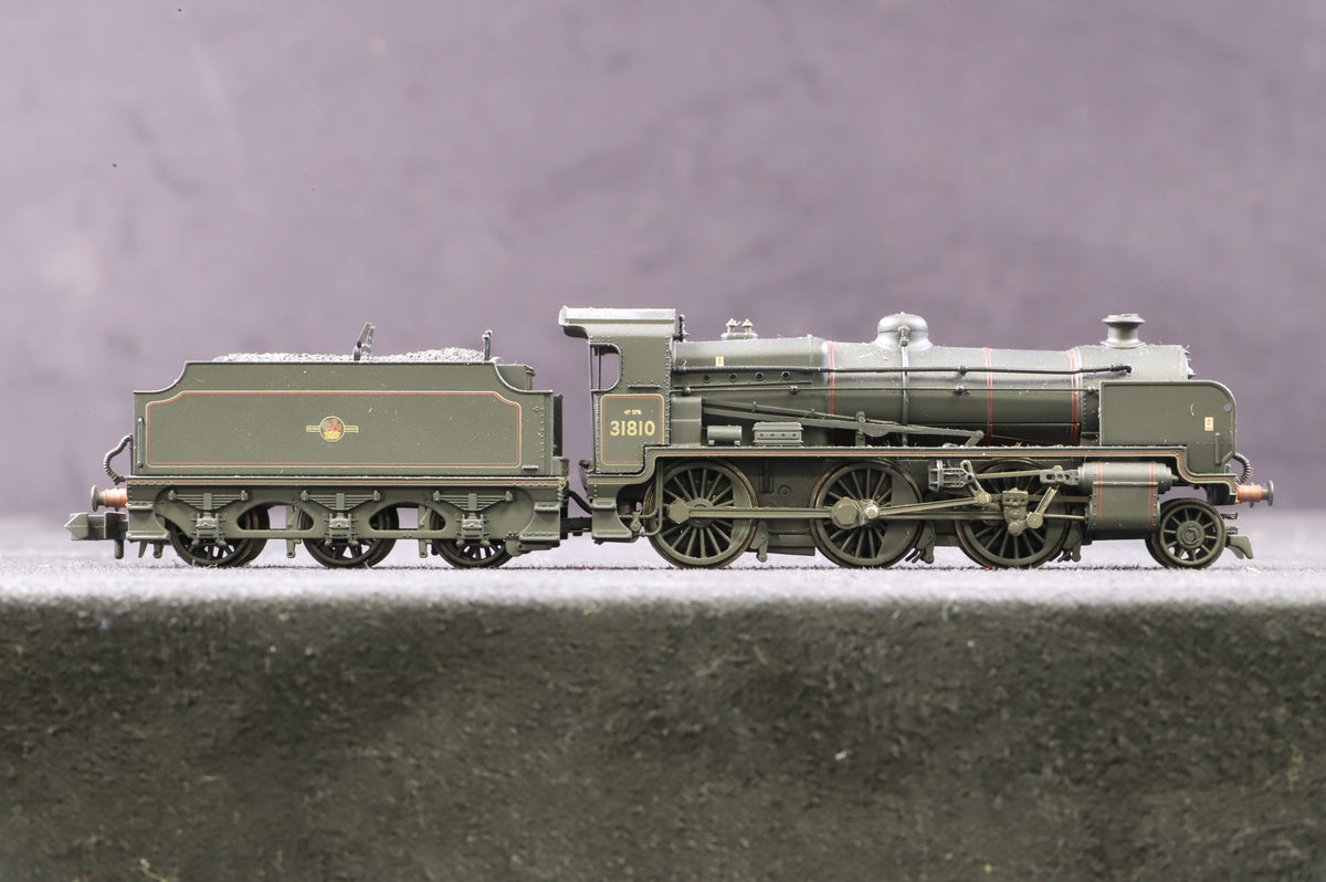 Graham Farish N 372-935 N Class &#39;31810&#39; BR Lined Black L/C Weathered DCC Sound