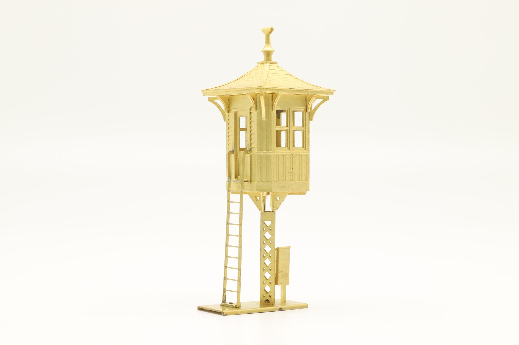 Overland Models/M.S Models HO OMI-3116 Lackawanna Elevated Crossing Shanty, Unpainted Brass