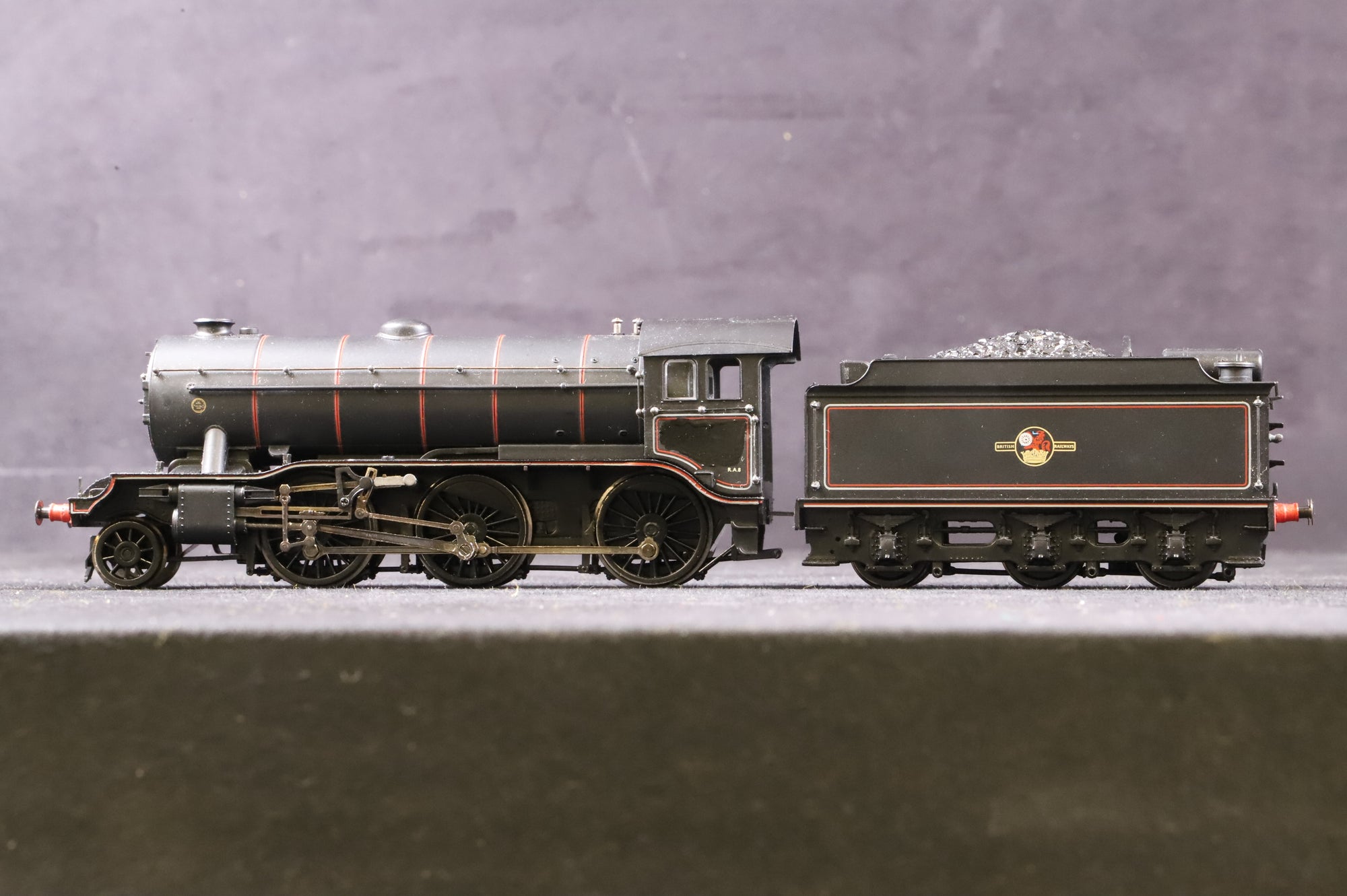 WORKSHOP Bachmann OO Class K3 Unnumbered in Lined BR Black w/ Late Crests