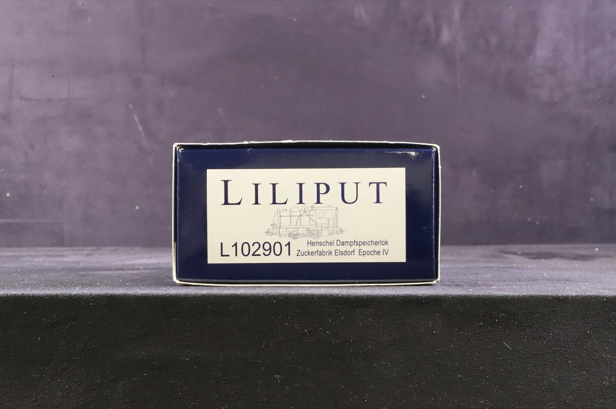 Liliput HO L102901 Class B-fl12/2,5, Fireless 0-4-0T Zuckerfabrik Elsdor