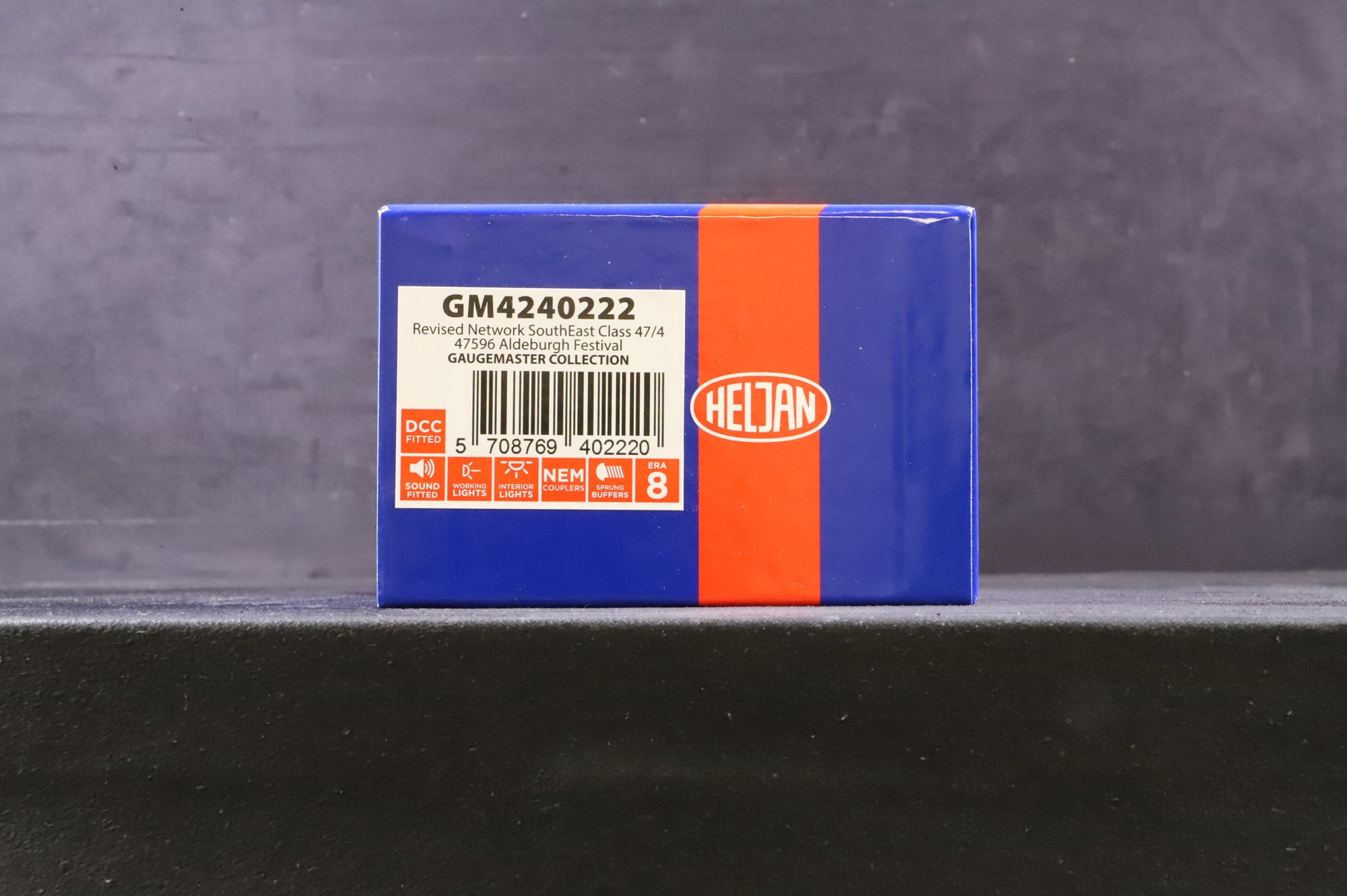 Heljan OO GM4240222 Class 47/4 '47596' 'Aldeburgh Festival' NSE DCC Sound