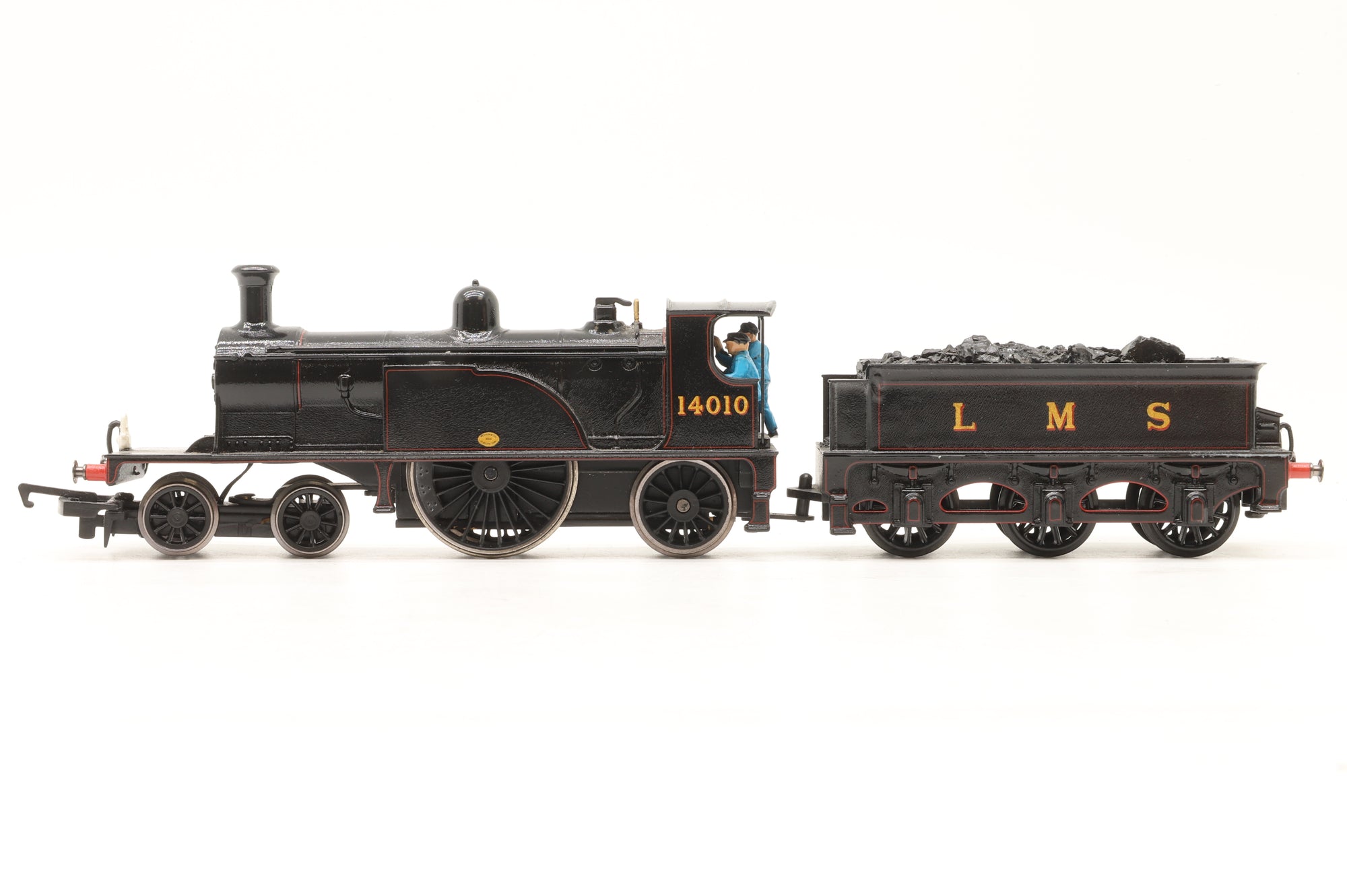 Repainted Hornby OO LMS Caledonian Single '14010'