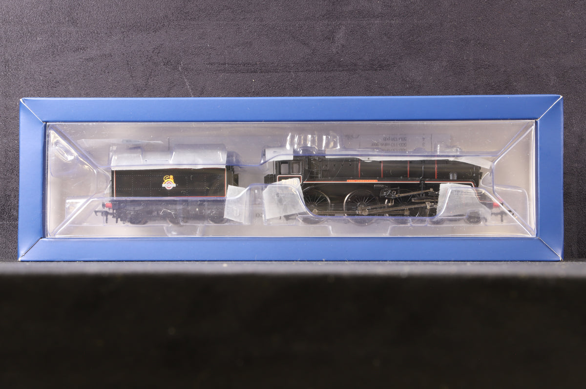 Bachmann OO 32-510 BR Standard Class 5MT &#39;73118&#39; &#39;King Leodegrance&#39; BR Lined Balck E/C