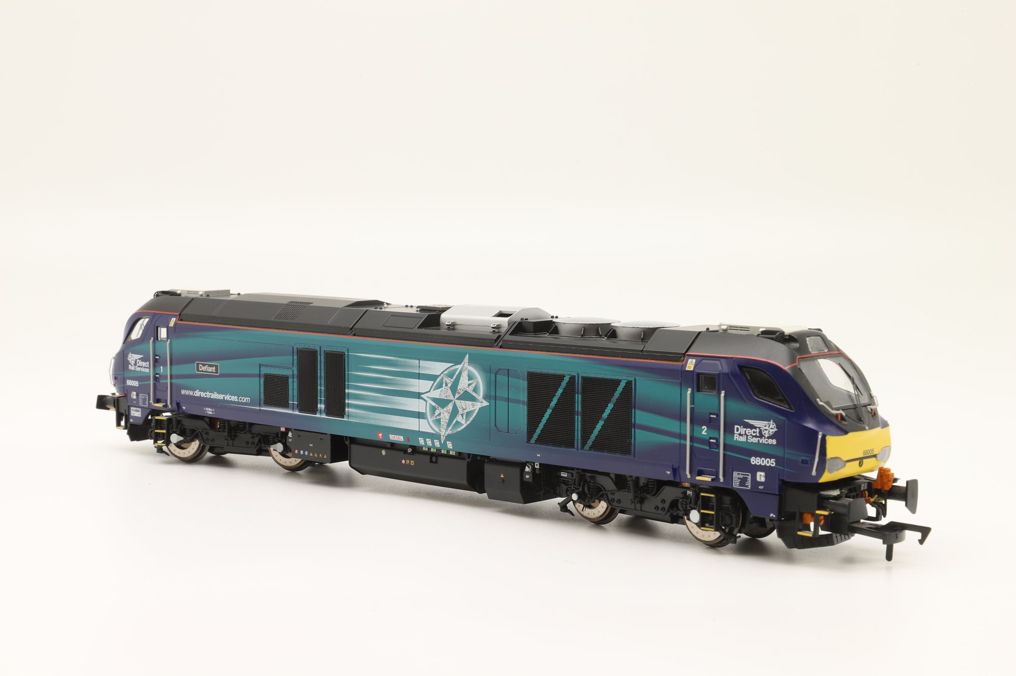 Dapol OO 4D-022-002 Class 68 '68005' 'Defiant' DRS, DCC Fitted (with Spare Bodyshell)