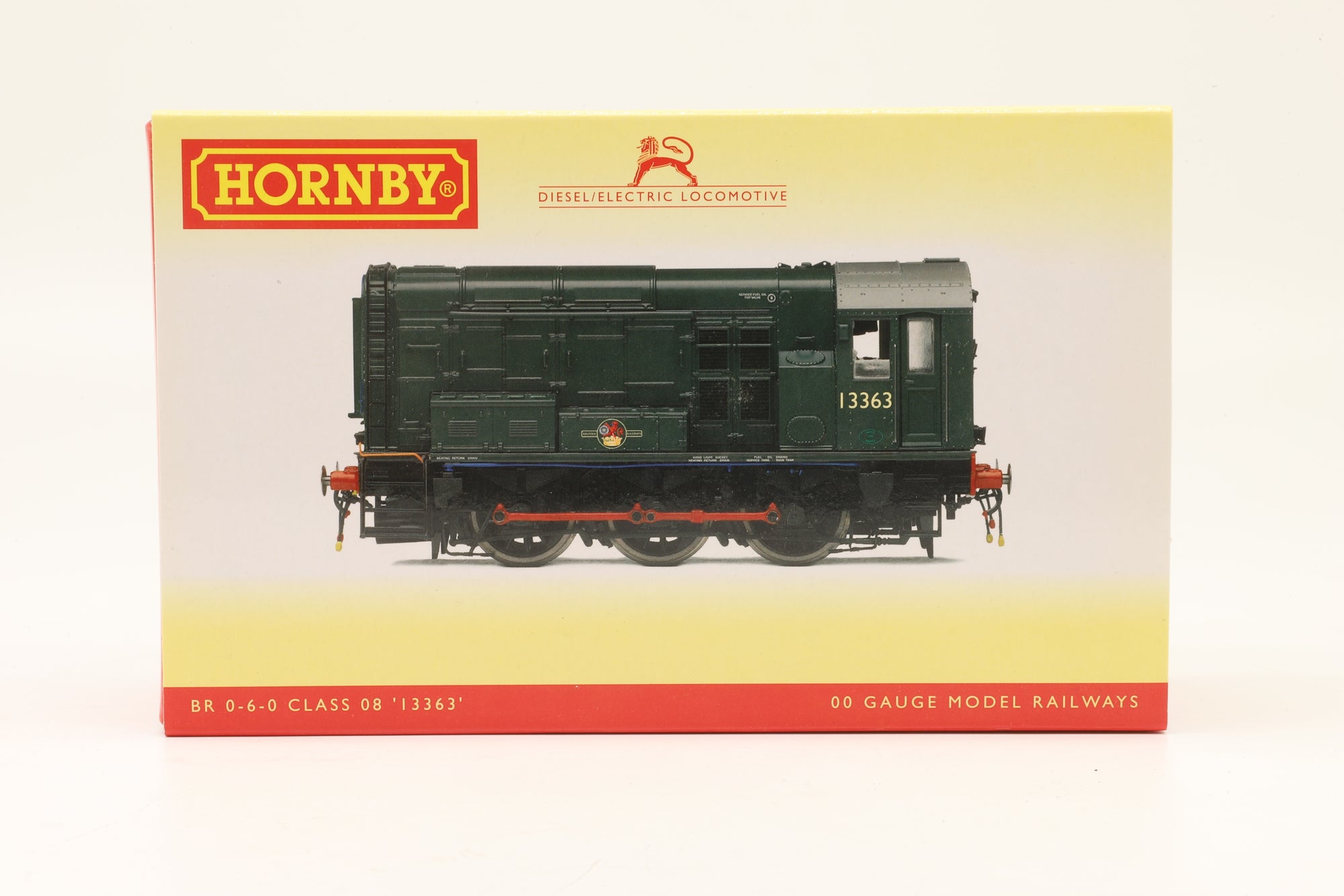 Hornby OO R3484 Class 08 Diesel Electric Locomotive '13363' BR Green L/C