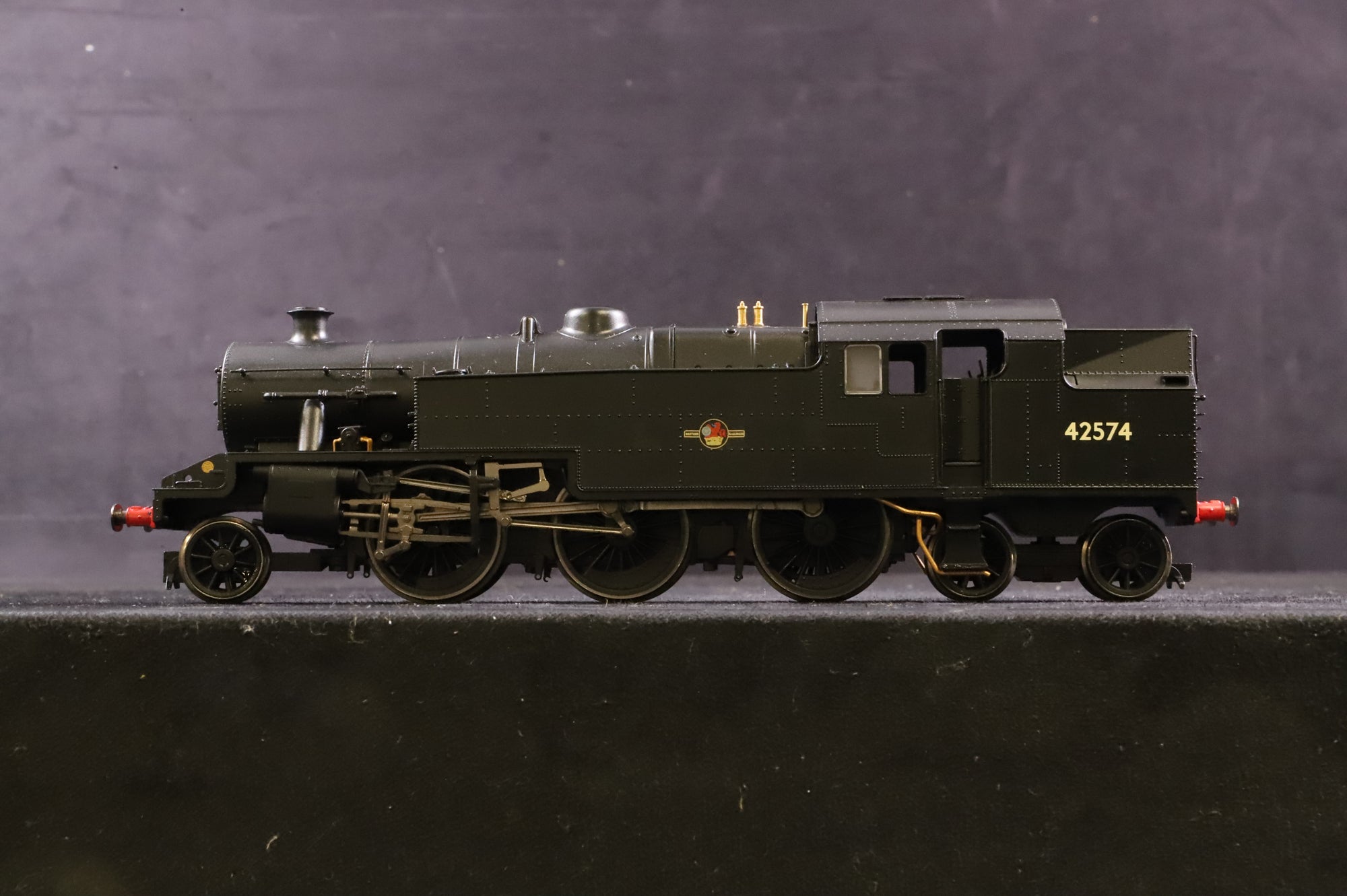 Hornby OO Stanier 4P '42574' BR Black L/C Renumbered DCC Fitted