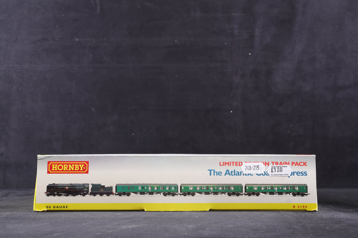 Hornby OO R2194 Atlantic Coast Express Train Pack Ltd Ed 872/ 2000