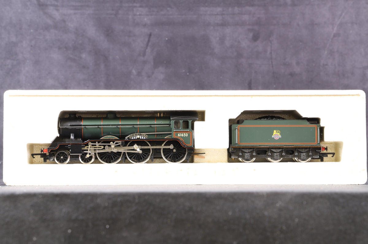 Hornby Top Link OO R2038A BR 4-6-0 Class B17/4 &#39;61650&#39; BR Lined Green E/C, Ltd Ed 129/ 250