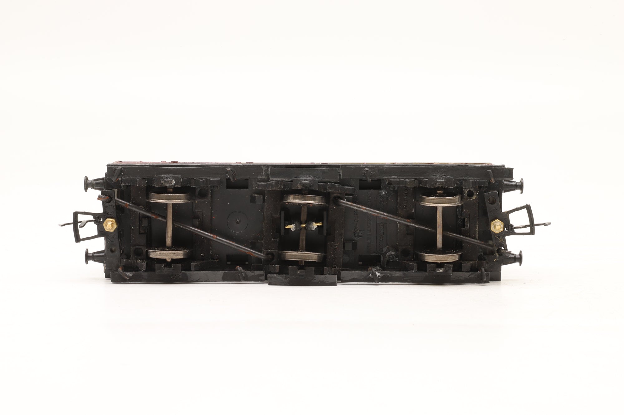 Slaters/ Hornby OO Rake Of 2 6 Wheel Midland Railway Full 3rd Class Coaches Kit Built