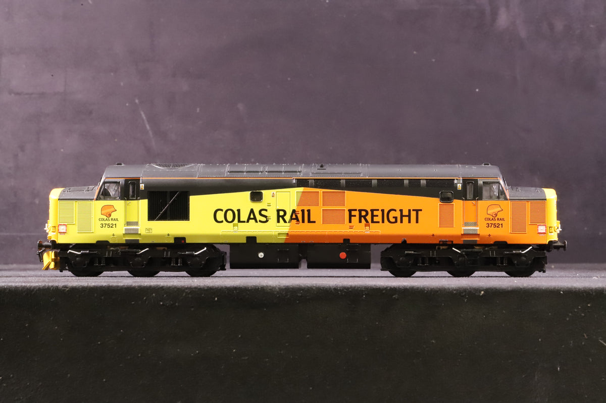 Bachmann OO 32-394DS Class 37/5 37521 in Colas Rail Freight Livery - DCC Sound